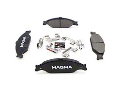 Magma Brakes Premium Semi-Metallic Brake Pads; Front Pair (99-04 Mustang GT, V6)