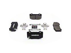 Magma Brakes Premium Semi-Metallic Brake Pads; Rear Pair (15-20 Mustang GT350)