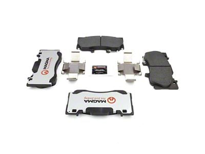 Magma Brakes Pro-Series Ceramic Brake Pads; Front Pair (15-23 Mustang GT w/o Performance Pack, EcoBoost w/ Performance Pack)