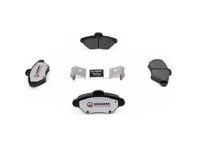 Magma Brakes Pro-Series Ceramic Brake Pads; Front Pair (94-98 Mustang GT, V6)