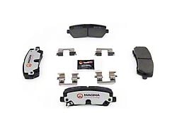 Magma Brakes Pro-Series Ceramic Brake Pads; Rear Pair (15-23 Mustang GT, EcoBoost, V6)