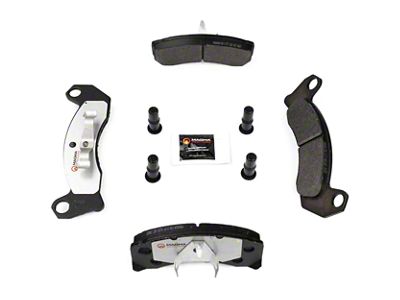 Magma Brakes Pro-Series Semi-Metallic Brake Pads; Front Pair (84-86 Mustang SVO; 87-93 5.0L Mustang)