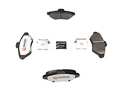 Magma Brakes Pro-Series Semi-Metallic Brake Pads; Front Pair (94-98 Mustang GT, V6)