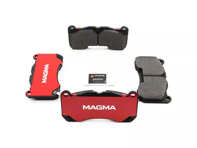 Magma Brakes Severe Duty Semi-Metallic Brake Pads; Front Pair (13-14 Mustang GT500)
