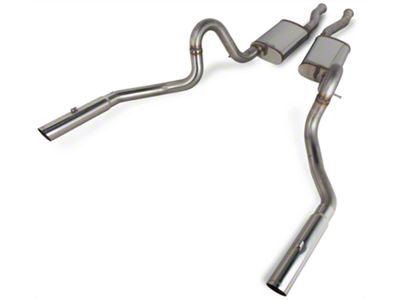 Magnaflow Street Series Cat-Back Exhaust System with Polished Tips (1986 Mustang GT; 86-93 Mustang LX; 1993 Mustang Cobra)