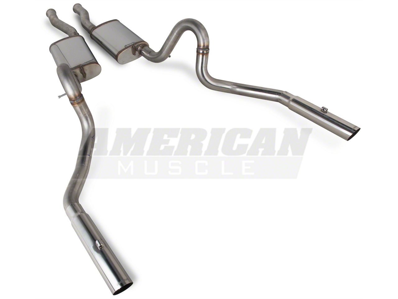 Magnaflow Mustang Street Series Cat-Back Exhaust with Polished