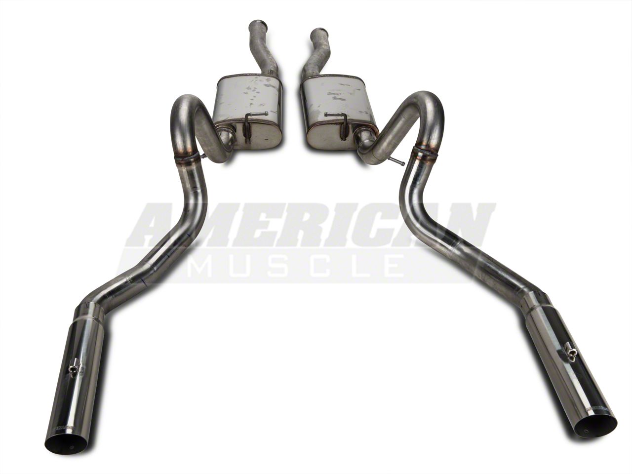 Magnaflow Mustang Street Series Cat-Back Exhaust with Polished