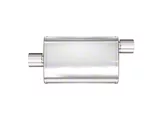 Magnaflow 4x9-Inch Oval Center/Offset XL Multi-Chamber Performance Muffler; 2.25-Inch Inlet/2.25-Inch Outlet (Universal; Some Adaptation May Be Required)