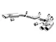 Magnaflow Competition Series Axle-Back Exhaust System with Polished Tips (18-23 Mustang GT w/o Active Exhaust)
