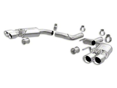 Magnaflow Competition Series Axle-Back Exhaust System with Polished Tips (18-23 Mustang GT w/ Active Exhaust)