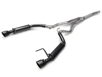 Magnaflow Competition Series Cat-Back Exhaust System with Black Tips (15-23 Mustang EcoBoost w/o Active Exhaust)