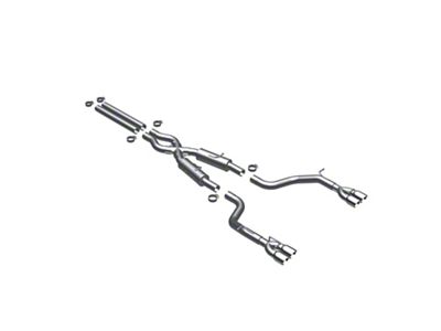 Magnaflow Competition Series Cat-Back Exhaust System with Polished Quad Round Tips (11-14 6.4L HEMI Challenger)