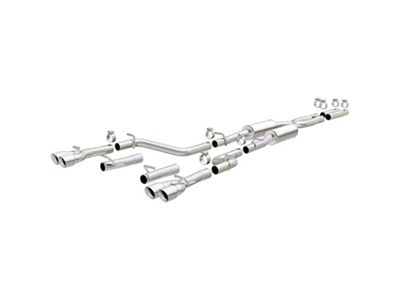 Magnaflow Competition Series Cat-Back Exhaust System with Polished Quad Round Tips (15-23 3.6L Challenger)