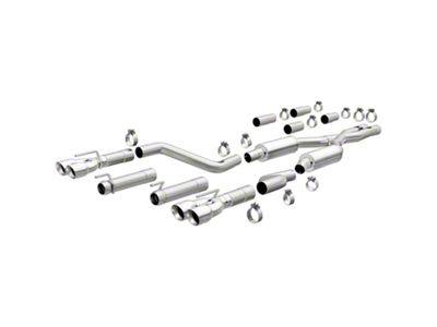 Magnaflow Competition Series Cat-Back Exhaust System with Polished Quad Round Tips (15-23 6.4L HEMI Challenger)