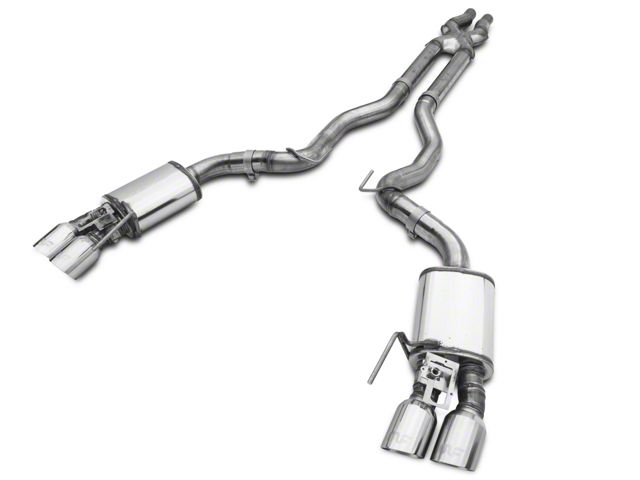 Magnaflow Competition Series Cat-Back Exhaust System with Polished Quad Tips (15-20 Mustang GT350)