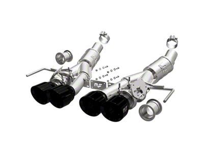 Magnaflow Neo Series Axle-Back Exhaust System with Black Chrome Tips (14-19 Corvette C7 w/ AFM & Automatic Transmission, Excluding Z06 & ZR1)