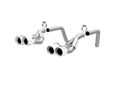 Magnaflow Race Series Axle-Back Exhaust System with Polished Tips (09-13 6.2L Corvette C6, Excluding ZR1)