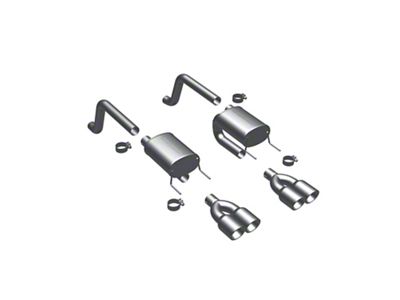 Magnaflow Street Series Axle-Back Exhaust System with Polished Tips (09-11 6.2L Corvette C6, Excluding ZR1)