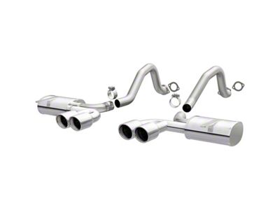 Magnaflow Street Series Axle-Back Exhaust System with Polished Tips (97-04 Corvette C5)