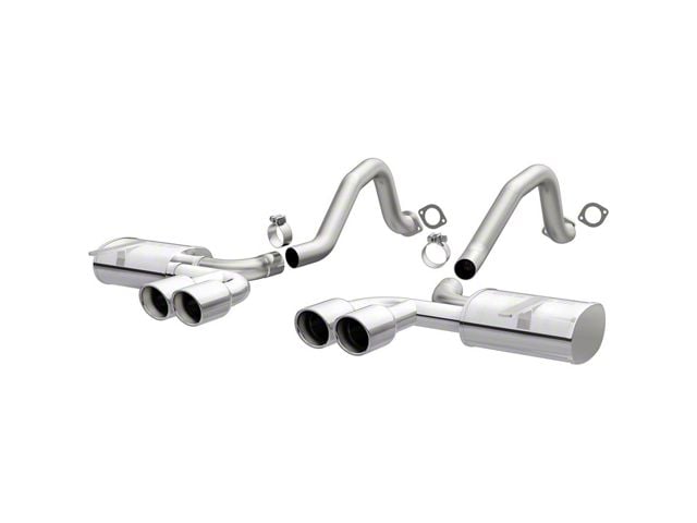 Magnaflow Street Series Axle-Back Exhaust System with Polished Tips (97-04 Corvette C5)