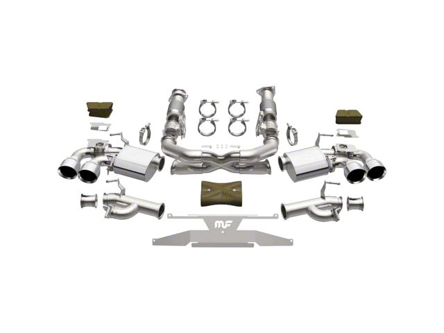 Magnaflow xMOD Series Cat-Back Exhaust System with Polished Tips (20-24 6.2L Corvette C8)