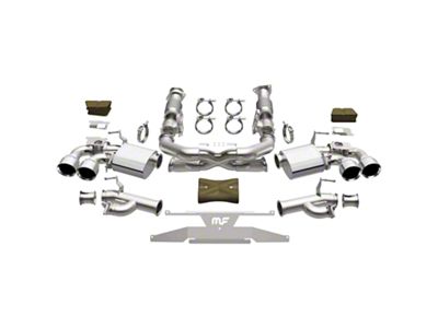 Magnaflow xMOD Series Cat-Back Exhaust System with Polished Tips (20-24 6.2L Corvette C8)