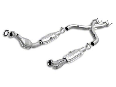 Magnaflow Direct-Fit Catted X-Pipe; California Grade CARB Compliant (99-03 4.6L Mustang)