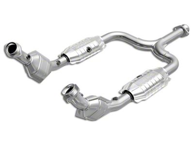 Magnaflow Direct-Fit Catted Y-Pipe: HM Grade (99-04 Mustang V6)