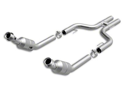 Magnaflow Direct-Fit Catted H-Pipe; OEM Grade (05-09 Mustang GT)