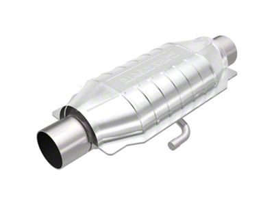 Magnaflow Universal Catalytic Converter; California Grade CARB Compliant; 2.25-Inch; Rear (80-83 2.3L Mustang; 1981 4.2L Mustang; 1982 5.0L Mustang; 1985 5.0L Mustang; 94-95 5.0L Mustang)