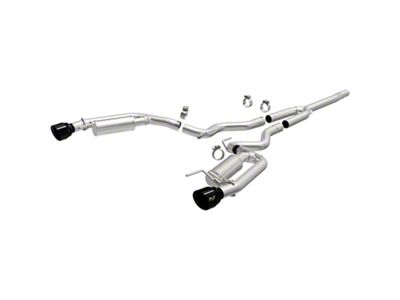 Magnaflow Competition Series Cat-Back Exhaust System with Black Chrome Tips (24-25 Mustang EcoBoost Fastback w/o Active Exhaust)