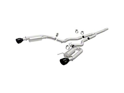 Magnaflow Competition Series Cat-Back Exhaust System with Black Chrome Tips (2024 Mustang EcoBoost Fastback w/o Active Exhaust)