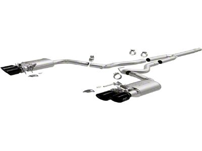 Magnaflow Competition Series Cat-Back Exhaust System with Black Chrome Tips (24-25 Mustang GT EcoBoost w/ Active Exhaust)