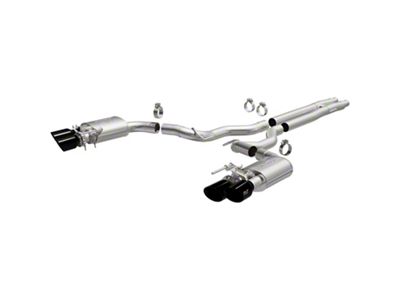 Magnaflow Competition Series Cat-Back Exhaust System with Black Chrome Tips (24-25 Mustang GT Fastback w/ Active Exhaust, Dark Horse)