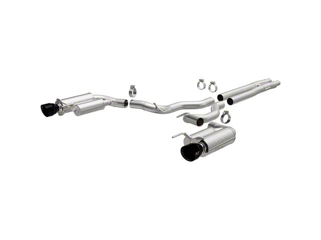 Magnaflow Competition Series Cat-Back Exhaust System with Black Chrome Tips (2024 Mustang GT Fastback w/o Active Exhaust)
