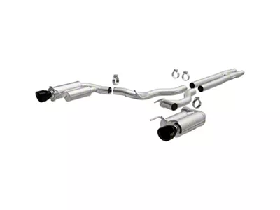 Magnaflow Competition Series Cat-Back Exhaust System with Black Chrome Tips (2024 Mustang GT Fastback w/o Active Exhaust)