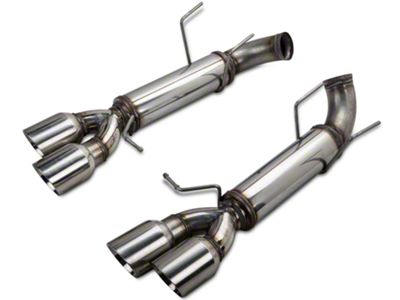 Magnaflow Competition Series Quad Tip Axle-Back Exhaust System with Polished Tips (11-12 Mustang GT)