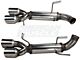Magnaflow Competition Series Quad Tip Axle-Back Exhaust System with Polished Tips (11-12 Mustang GT)