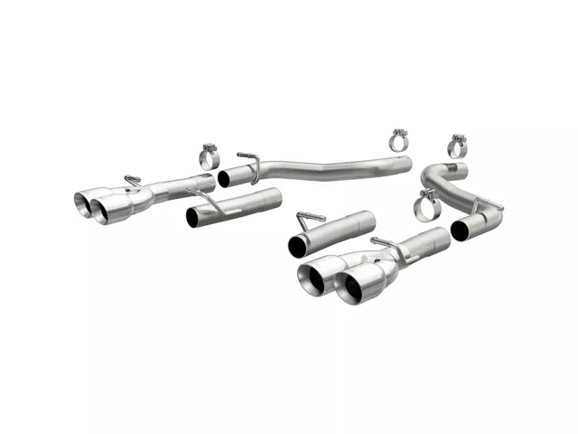 Magnaflow Race Series Axle-Back Exhaust System with Polished Tips (15-23 3.6L Challenger)