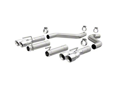 Magnaflow Race Series Axle-Back Exhaust System with Polished Tips (15-23 6.2L HEMI Challenger)