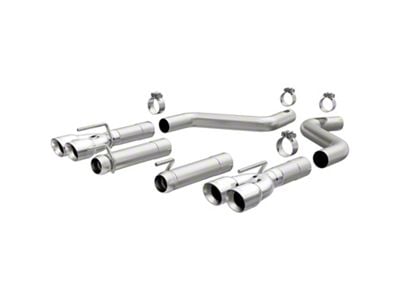 Magnaflow Race Series Axle-Back Exhaust System with Polished Tips (15-23 6.4L HEMI Challenger)