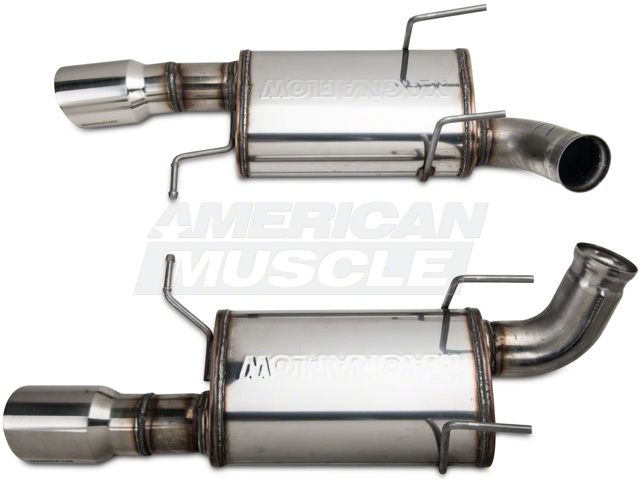 Magnaflow Mustang Street Series Axle-Back Exhaust with Polished