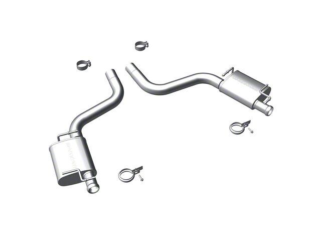 Magnaflow Street Series Axle-Back Exhaust System with Polished Tips (11-14 6.4L HEMI Challenger)