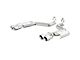 Magnaflow Street Series Axle-Back Exhaust System with Polished Quad Round Tips (08-10 6.1L HEMI Challenger)