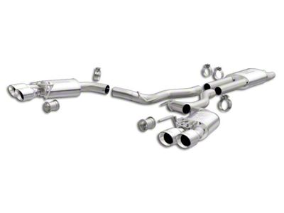 Magnaflow Street Series Cat-Back Exhaust System with Polished Tips (18-23 Mustang GT w/o Active Exhaust)