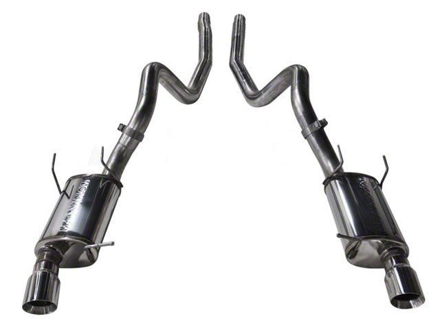 Magnaflow Street Series Cat-Back Exhaust System with Polished Tips (11-12 Mustang GT, GT500)