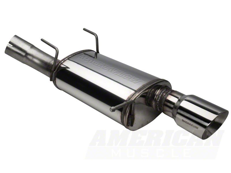 2010-2014 V6 マスタング マグナフロー ストレート マフラー Magnaflow Mustang Street Series Cat-Back Exhaust with Polished