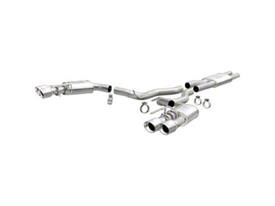 Magnaflow Street Series Cat-Back Exhaust System with Polished Tips (18-23 Mustang GT w/ Active Exhaust)