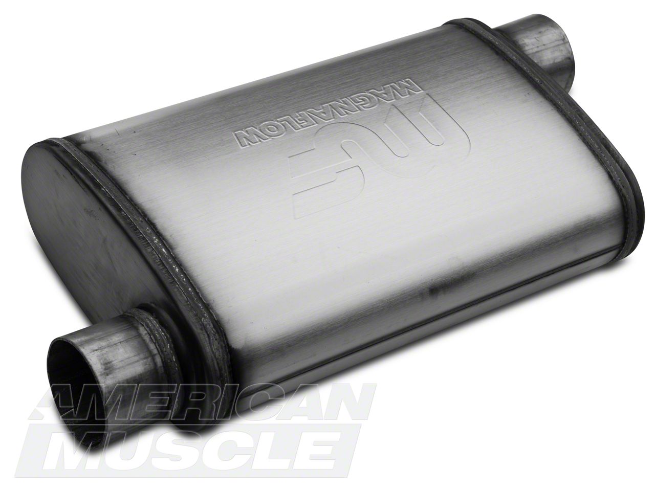 【DIAGONAL】24FW APPLIQUE MUFFLER Street Series Mustang 4x9-Inch Street Max Offset/Offset