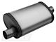 Magnaflow 5x8-Inch Oval Center/Offset Straight-Through Performance Muffler; 2.25-Inch Inlet/2.25-Inch Outlet (Universal; Some Adaptation May Be Required)